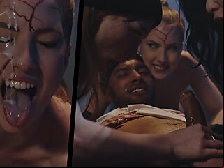femdom,reverse,gangbang